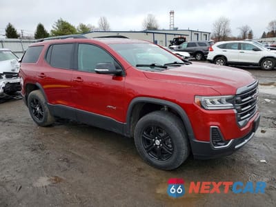 Czwarte zdjęcie samochodu z boku: 2021 GMC ACADIA AT4 VIN:1GKKNLLS0MZ204327 - miniatura