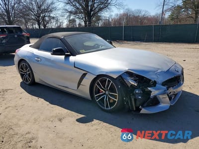 Czwarte zdjęcie samochodu z boku: 2021 BMW Z4 M40I VIN:WBAHF9C06MWX22560 - miniatura