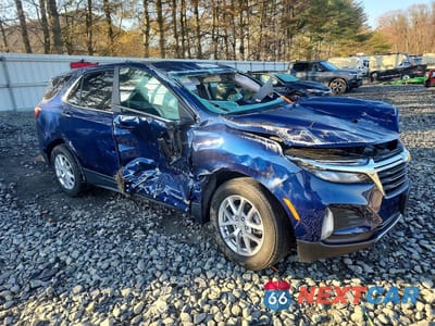 Czwarte zdjęcie samochodu z boku: 2022 CHEVROLET EQUINOX LT VIN:3GNAXUEV5NL303255 - miniatura