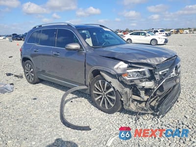 Czwarte zdjęcie samochodu z boku: 2021 MERCEDES-BENZ GLB 250 4MATIC VIN:W1N4M4HB1MW146387 - miniatura