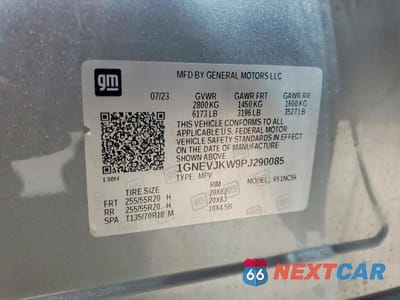Zdjęcie 13 z 13 samochodu: 2023 CHEVROLET TRAVERSE RS VIN:1GNEVJKW9PJ290085 - miniatura
