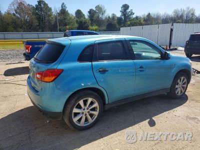 Trzecie zdjęcie samochodu z tyłu: 2014 MITSUBISHI OUTLANDER SPORT ES VIN:4A4AP3AU8EE028165 - miniatura
