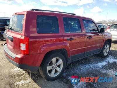 Trzecie zdjęcie samochodu z tyłu: 2014 JEEP PATRIOT SPORT VIN:1C4NJPBB4ED503427 - miniatura