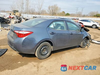 Trzecie zdjęcie samochodu z tyłu: 2014 TOYOTA COROLLA LE VIN:2T1BURHE3EC197017 - miniatura