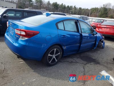 Trzecie zdjęcie samochodu z tyłu: 2021 SUBARU IMPREZA PREMIUM VIN:4S3GKAV62M3600809 - miniatura