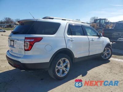 Trzecie zdjęcie samochodu z tyłu: 2013 FORD EXPLORER LIMITED VIN:1FM5K7F89DGB39560 - miniatura