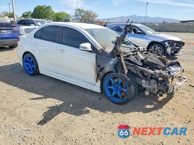 Czwarte zdjęcie samochodu z boku: 2009 MITSUBISHI LANCER EVOLUTION GSR VIN:JA3AW86V79U027303 - miniatura