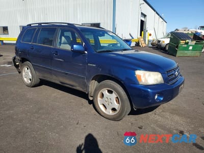 Czwarte zdjęcie samochodu z boku: 2006 TOYOTA HIGHLANDER LIMITED VIN:JTEEP21A960154666 - miniatura