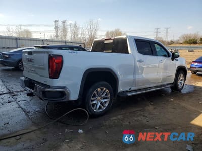 Trzecie zdjęcie samochodu z tyłu: 2020 GMC SIERRA K1500 SLT VIN:3GTU9DEL5LG435579 - miniatura