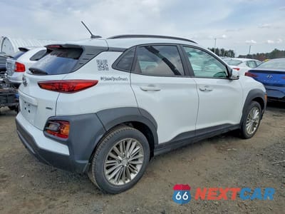 Trzecie zdjęcie samochodu z tyłu: 2019 HYUNDAI KONA SEL VIN:KM8K2CAA6KU210850 - miniatura