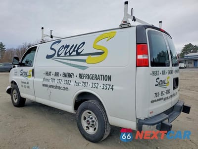 Drugie zdjęcie samochodu z przodu: 2021 GMC SAVANA 2500 CARGO UTILITY / SERVICE VAN VIN:1GTW7AFP9M1307098 - miniatura