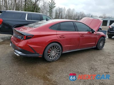 Trzecie zdjęcie samochodu z tyłu: 2024 HYUNDAI SONATA N-LINE 4DR VIN:KMHL54JC1RA365174 - miniatura