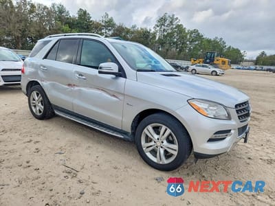 Czwarte zdjęcie samochodu z boku: 2012 MERCEDES-BENZ ML 350 4MATIC VIN:4JGDA5HB9CA033199 - miniatura