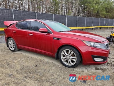 Czwarte zdjęcie samochodu z boku: 2012 KIA OPTIMA EX VIN:5XXGN4A73CG075393 - miniatura