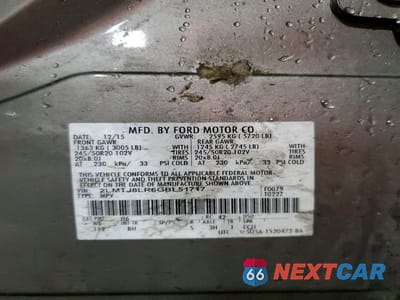 Zdjęcie 13 z 13 samochodu: 2016 LINCOLN MKX RESERVE VIN:2LMTJ8LR6GBL51717 - miniatura