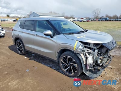 Czwarte zdjęcie samochodu z boku: 2022 MITSUBISHI OUTLANDER SE VIN:JA4J4UA82NZ042509 - miniatura