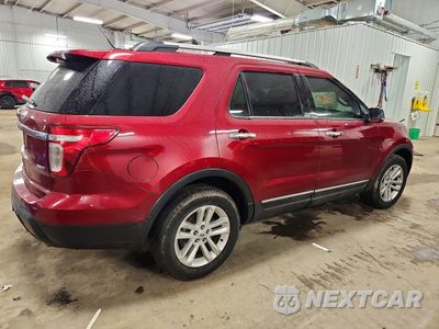 Trzecie zdjęcie samochodu z tyłu: 2014 FORD EXPLORER XLT VIN:1FM5K8D88EGA54672 - miniatura
