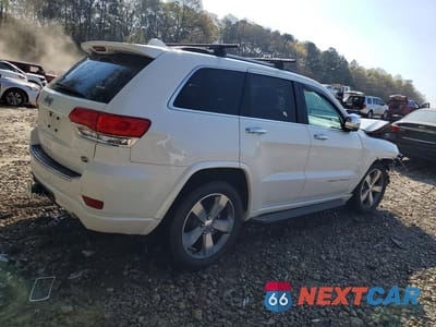 Trzecie zdjęcie samochodu z tyłu: 2016 JEEP GRAND CHEROKEE OVERLAND VIN:1C4RJFCT0GC490638 - miniatura