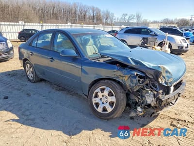 Czwarte zdjęcie samochodu z boku: 2007 HYUNDAI SONATA GLS VIN:5NPET46C97H284201 - miniatura