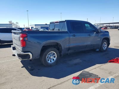 Trzecie zdjęcie samochodu z tyłu: 2021 CHEVROLET SILVERADO C1500 LT VIN:1GCPWCED5MZ227826 - miniatura