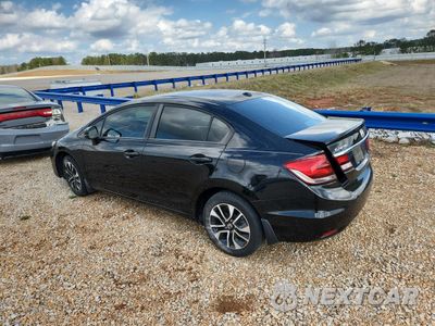 Drugie zdjęcie samochodu z przodu: 2013 HONDA CIVIC EXL VIN:19XFB2F96DE036603 - miniatura