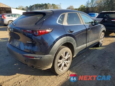 Trzecie zdjęcie samochodu z tyłu: 2020 MAZDA CX-30 SELECT VIN:3MVDMBCL6LM118416 - miniatura