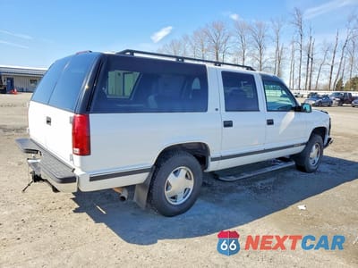 Trzecie zdjęcie samochodu z tyłu: 1995 CHEVROLET SUBURBAN 1500 4D VIN:1GNFK16K3SJ323398 - miniatura