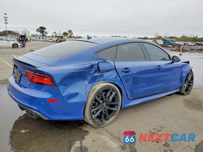 Trzecie zdjęcie samochodu z tyłu: 2018 AUDI RS7 PERFORMANCE VIN:WUAWRAFC3JN902818 - miniatura