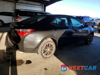 Trzecie zdjęcie samochodu z tyłu: 2016 TOYOTA COROLLA S PLUS VIN:5YFBURHEXGP417434 - miniatura