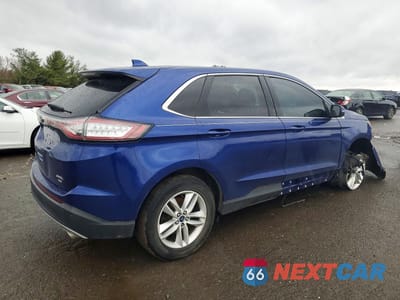 Trzecie zdjęcie samochodu z tyłu: 2015 FORD EDGE SEL VIN:2FMTK4J89FBB88118 - miniatura