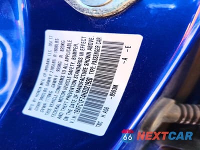 Zdjęcie 13 z 13 samochodu: 2017 HONDA CIVIC EXL VIN:19XFC1F74HE021920 - miniatura