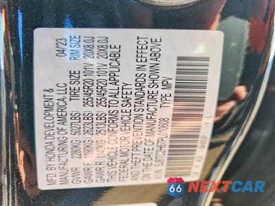 Zdjęcie 13 z 13 samochodu: 2023 ACURA RDX A-SPEC VIN:5J8TC2H67PL010608 - miniatura