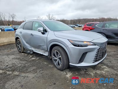 Czwarte zdjęcie samochodu z boku: 2025 LEXUS RX 350 PREMIUM VIN:2T2BAMCA1SC094282 - miniatura