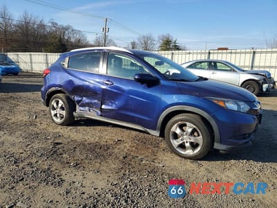 Czwarte zdjęcie samochodu z boku: 2017 HONDA HR-V EXL VIN:3CZRU6H79HM708217 - miniatura