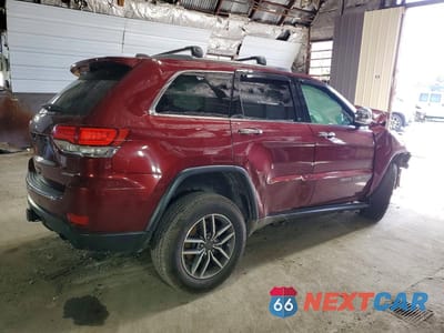 Trzecie zdjęcie samochodu z tyłu: 2021 JEEP GRAND CHEROKEE LIMITED VIN:1C4RJFBGXMC652338 - miniatura