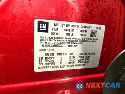 Zdjęcie 14 z 14 samochodu: 2021 BUICK ENCORE GX PREFERRED VIN:KL4MMCSLXMB077347 - miniatura