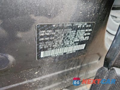 Zdjęcie 12 z 12 samochodu: 2023 SUBARU FORESTER SPORT VIN:JF2SKAJC5PH454470 - miniatura