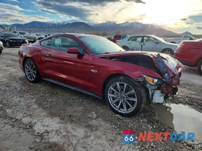 Czwarte zdjęcie samochodu z boku: 2016 FORD MUSTANG GT VIN:1FA6P8CF0G5333743 - miniatura