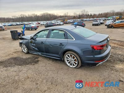 Drugie zdjęcie samochodu z przodu: 2019 AUDI A4 PREMIUM PLUS VIN:WAUENAF40KA046400 - miniatura