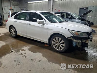 Czwarte zdjęcie samochodu z boku: 2014 HONDA ACCORD EXL VIN:1HGCR2F82EA113088 - miniatura