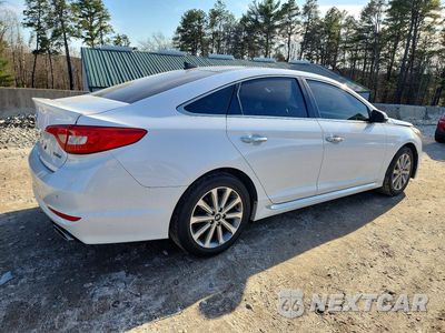 Trzecie zdjęcie samochodu z tyłu: 2016 HYUNDAI SONATA LIMITED VIN:5NPE34AF0GH276280 - miniatura