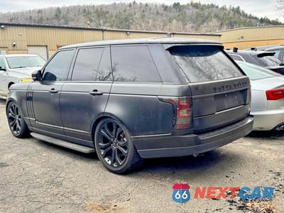 Trzecie zdjęcie samochodu z tyłu: 2015 LAND ROVER RANGE ROVER SUPERCHARGED VIN:SALGS2TF8FA242311 - miniatura