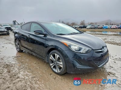 Czwarte zdjęcie samochodu z boku: 2014 HYUNDAI ELANTRA SPORT VIN:KMHDH4AH1EU135585 - miniatura