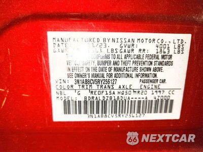 Zdjęcie 13 z 13 samochodu: 2024 NISSAN SENTRA SV VIN:3N1AB8CV5RY256127 - miniatura