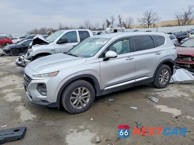 2019 HYUNDAI SANTA FE SE 2.4L 5NMS23AD0KH040328 - główne zdjęcie licytacji z USA - miniatura