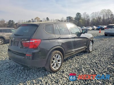 Trzecie zdjęcie samochodu z tyłu: 2011 BMW X3 XDRIVE35I VIN:5UXWX7C50BL734711 - miniatura