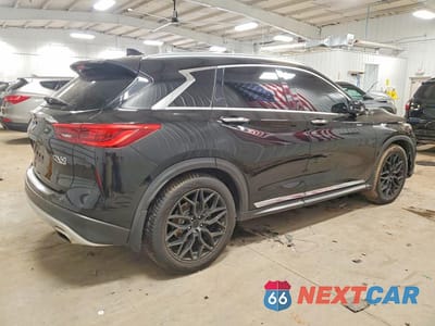 Trzecie zdjęcie samochodu z tyłu: 2019 INFINITI QX50 LUXE VIN:3PCAJ5M36KF131764 - miniatura