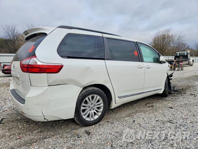 Trzecie zdjęcie samochodu z tyłu: 2015 TOYOTA SIENNA XLE 8-PASSENGER VIN:5TDYK3DC4FS663032 - miniatura