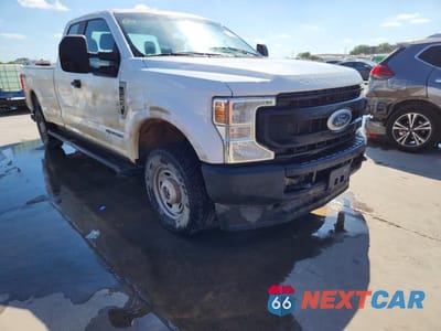 Czwarte zdjęcie samochodu z boku: 2021 FORD F250 XL 4WD 6.7L V8 TDSL EXT CAB VIN:1FT7X2BTXMEC68754 - miniatura