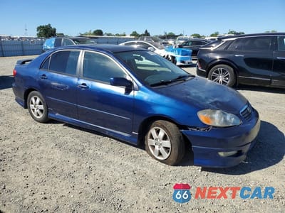 Czwarte zdjęcie samochodu z boku: 2008 TOYOTA COROLLA S VIN:1NXBR30E08Z047301 - miniatura